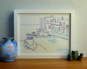 Oh, My Greece - Limited Edition Letterpress Print