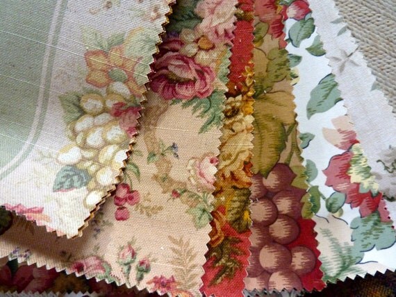 Items similar to Fabric Sample Book for Quilting, Crafts, Repurpose