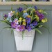 Summer Wreath - Wreath for Door - Door Basket