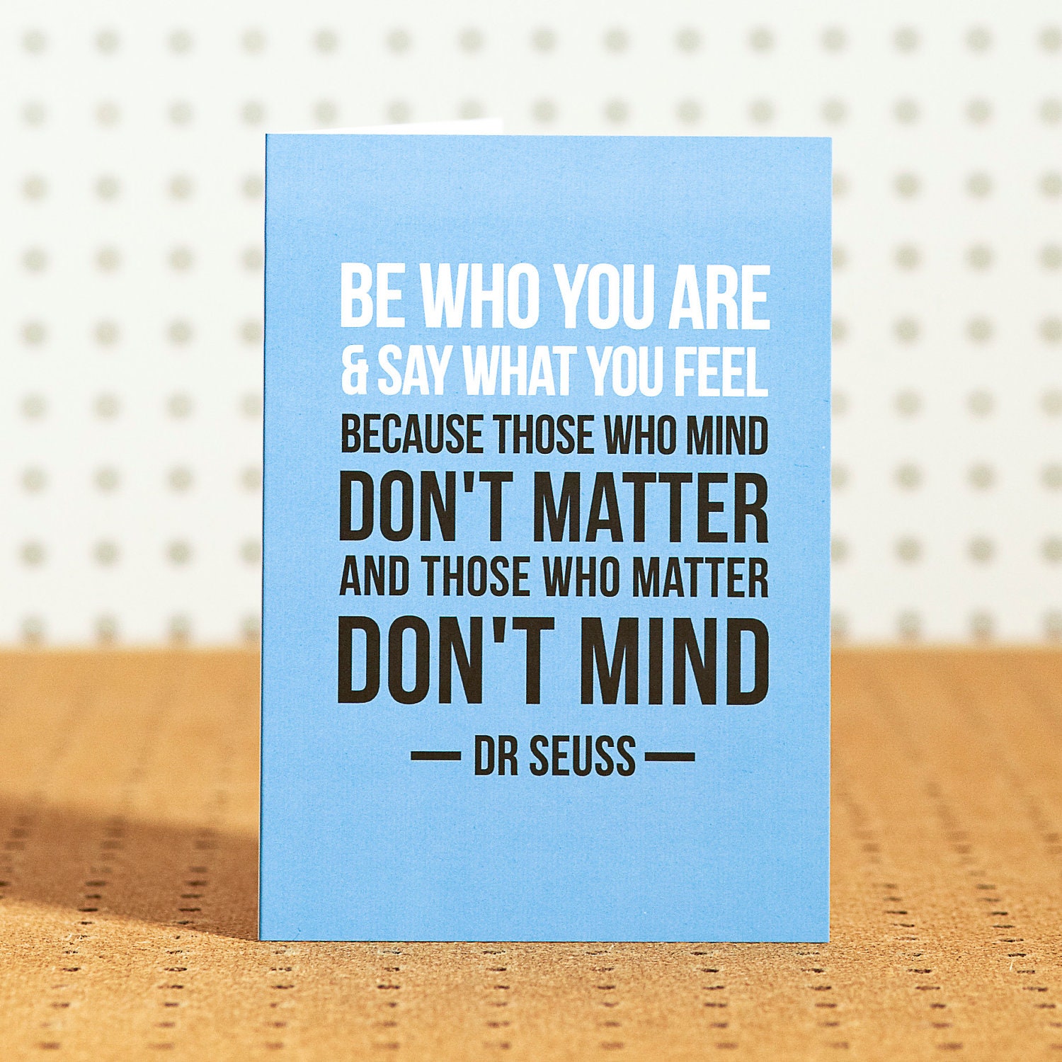 Just Be - Greetings Card