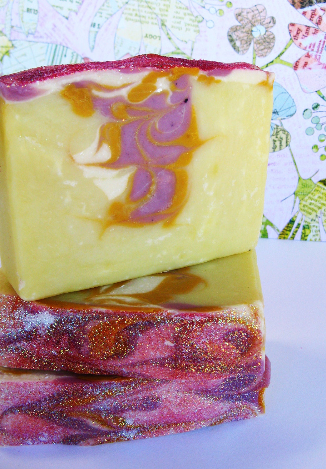 Citrus Sorbet Handcrafted Soap, vegan
