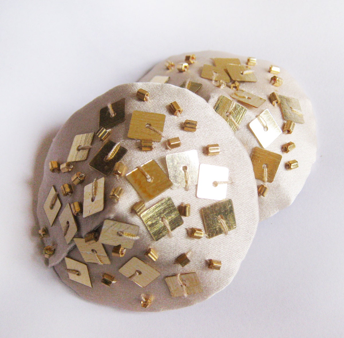 LILY PEARL Gold sequins Nipple pasties - Burlesque pasties