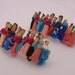 Worry People dolls barrettes set of 2 made by Guatemalan people