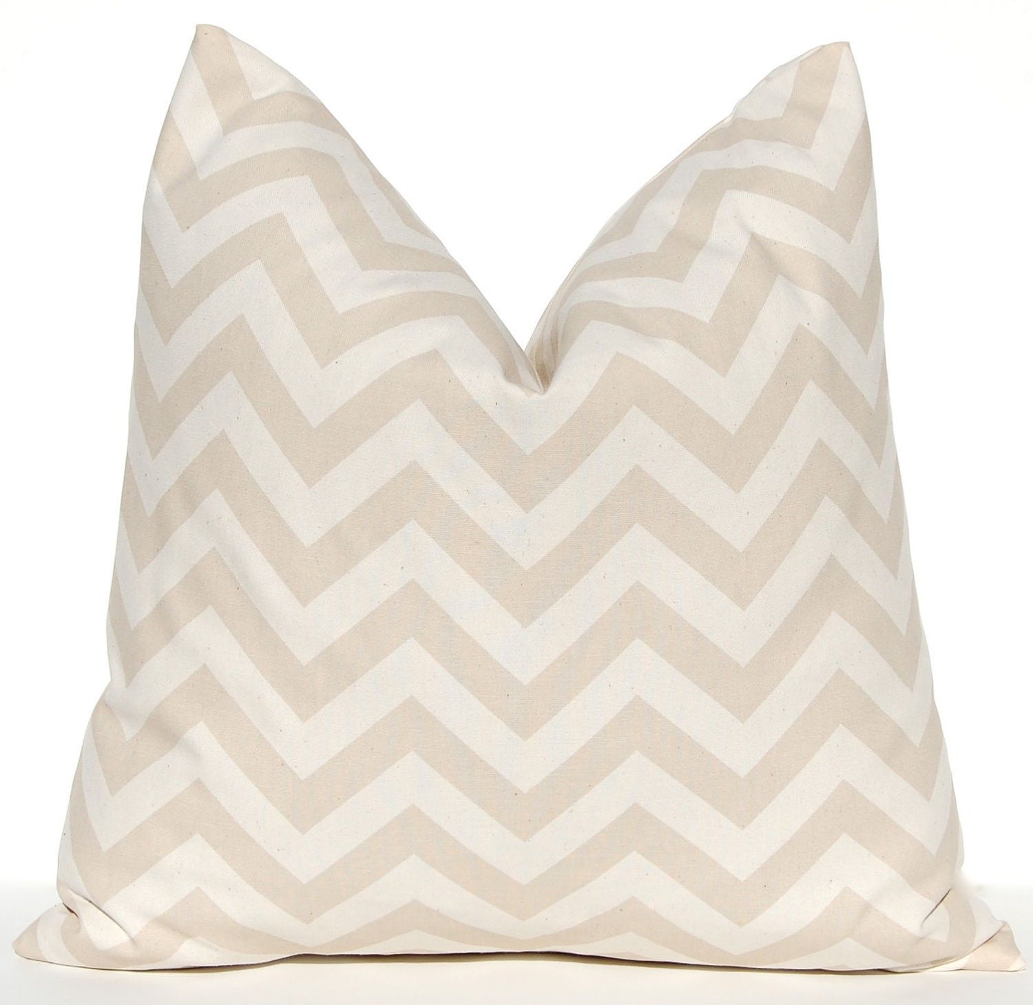 Items similar to PILLOWS Set Pick any 2 TAN Chevron 12x16 or 12x18