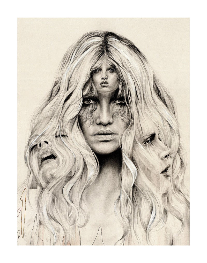 Confuse the Spirits 1 - Limited Edition Giclee Print