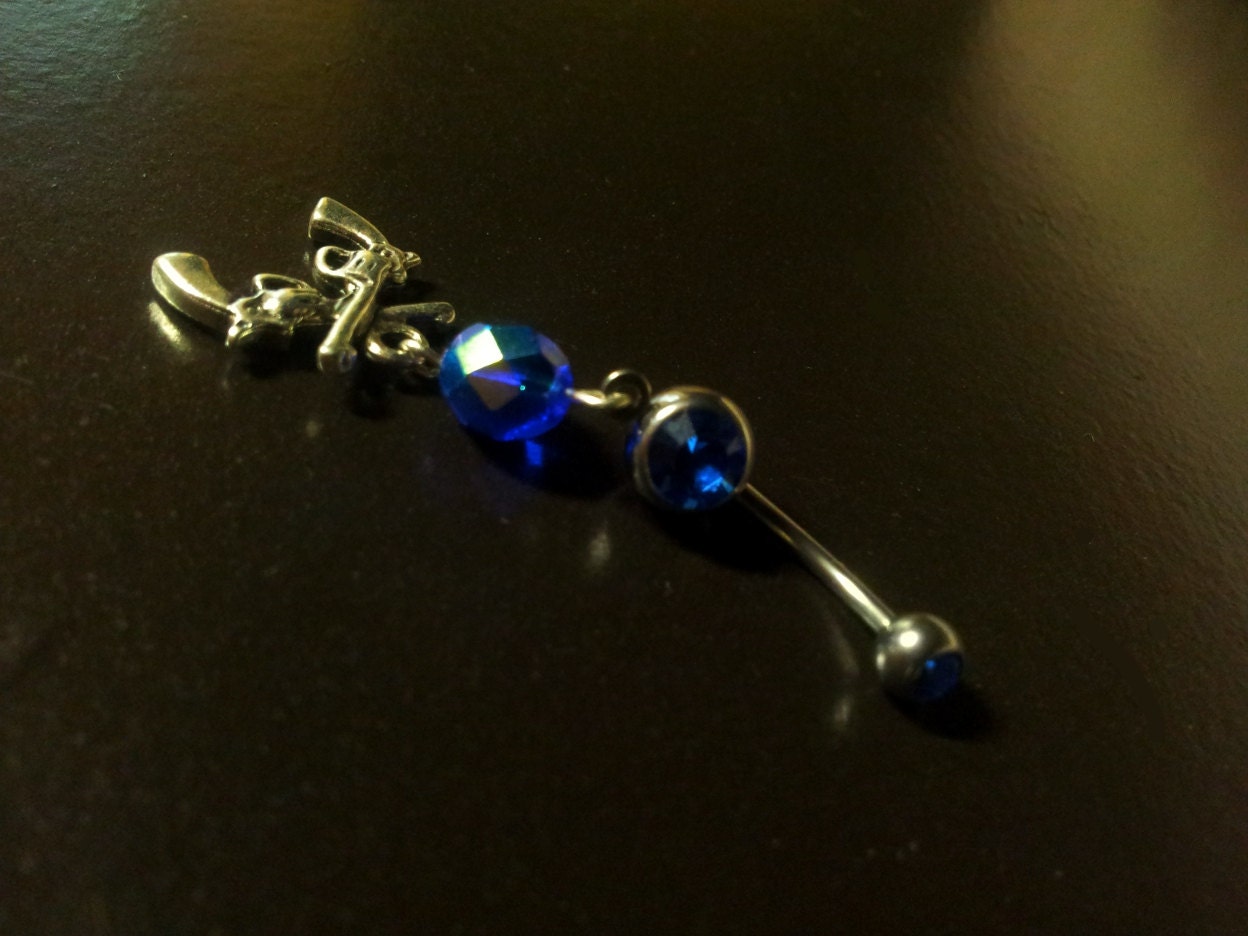 Pistol- Belly Ring