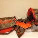 3 Piece Set REALTREE CAMO fabric infant Car Seat Cover and Canopy Cover and Diaper Bag & Huggy Blanket with Free Monogram