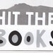 Hit the Books Title Words Die Cut