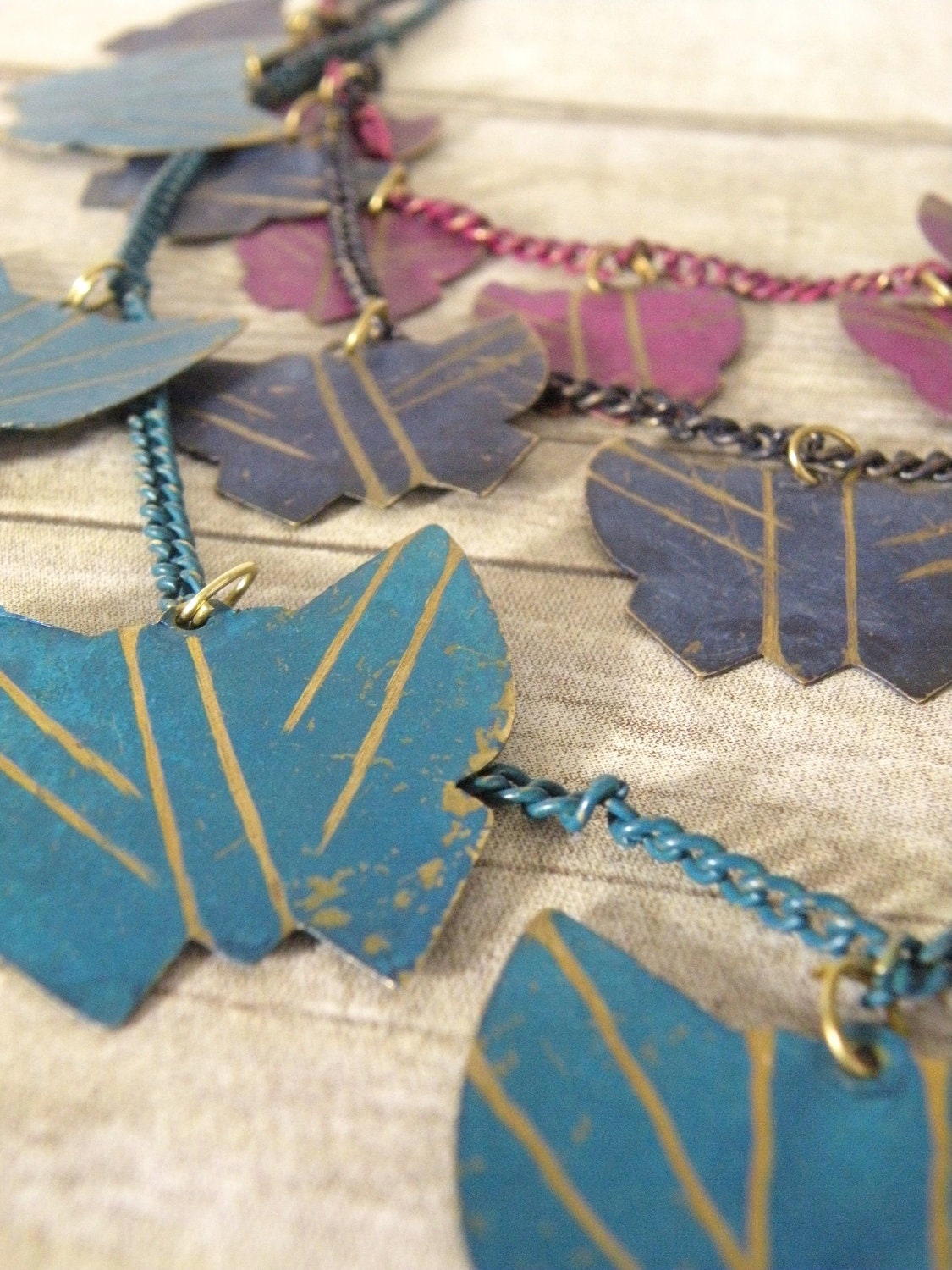 vintage necklace, gypsy summer