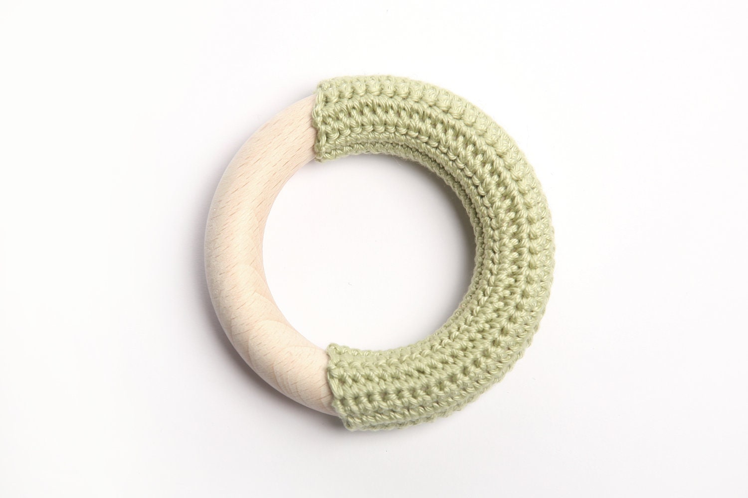 Apple green teething ring / First Toy