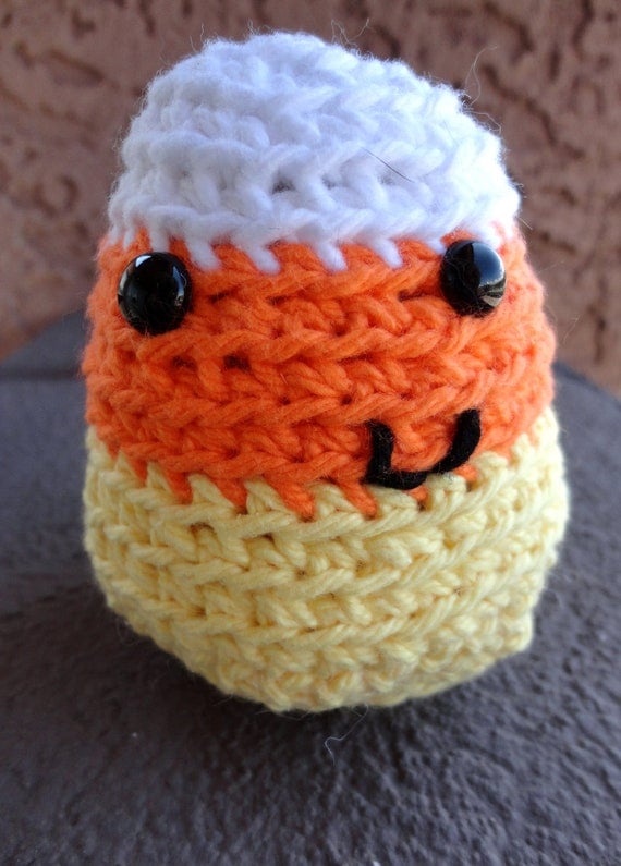 Items similar to Cotton Crochet Amigurumi Halloween Decor ...