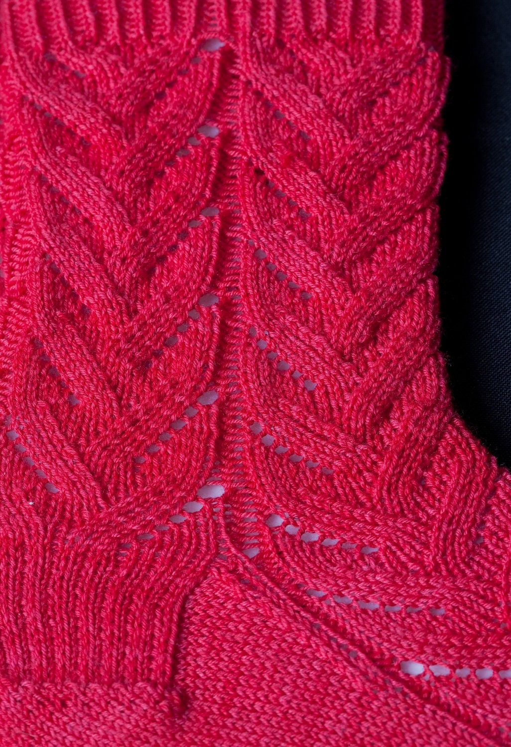 Knit Sock Pattern: Easy Lace Socks by WearableArtEmporium ...