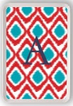 Ikat Initial Monogram Design Tray Il_170x135