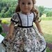 American Girl 1850s Gown for Marie Grace or Cecile