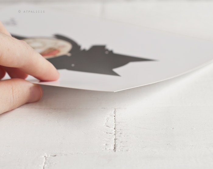 Red riding hood - 6x8 cute fairy tale print
