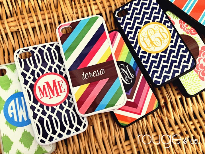 RUBBER BUMPER cover - iPhone 5 and iPhone 4/4S - black or white