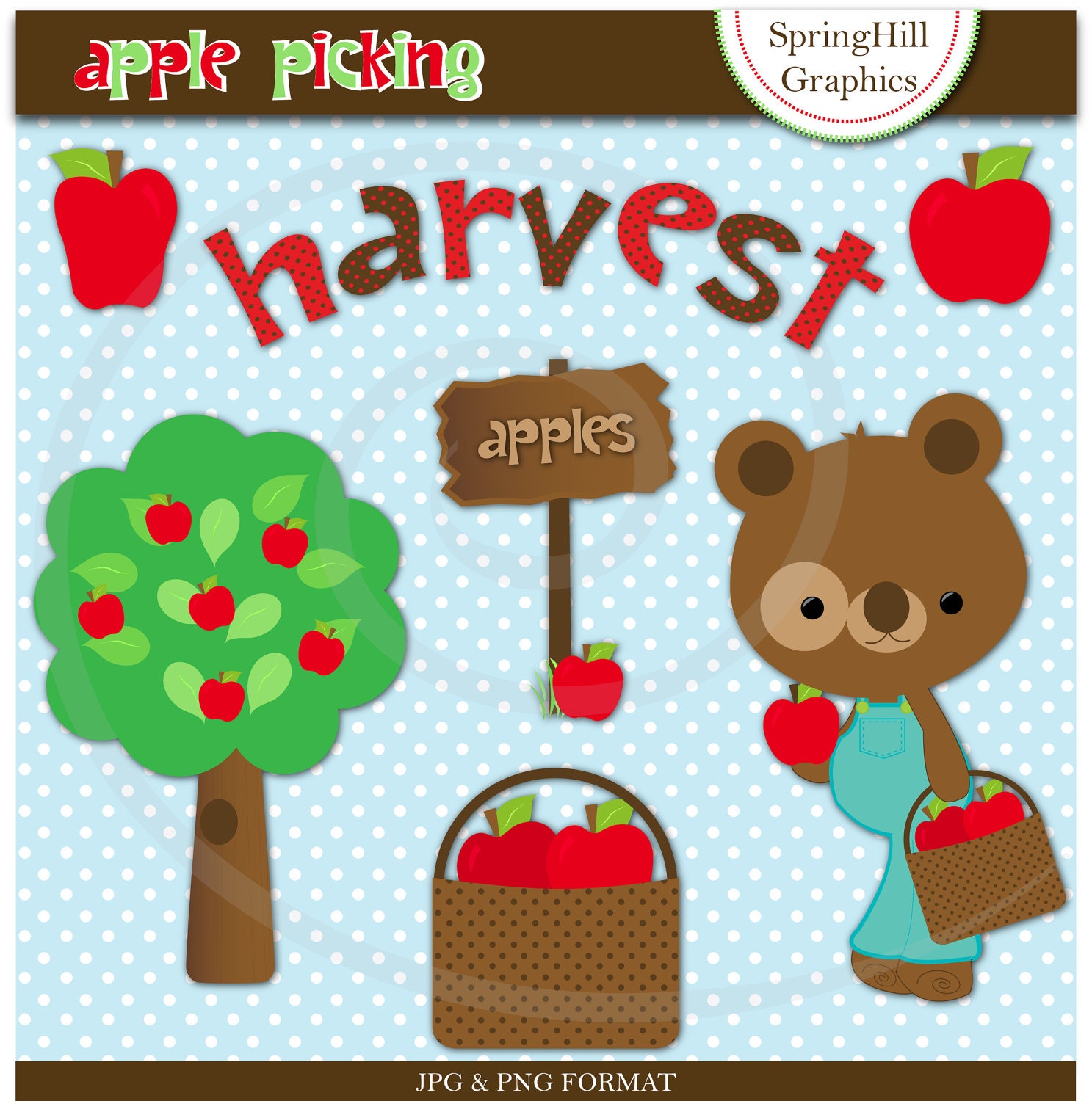 apple picking clipart - photo #38