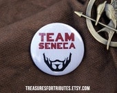 Team Seneca Hunger Games Pin Pinback Button