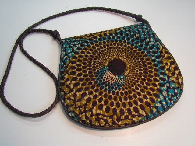 African Print Shoulder Bag