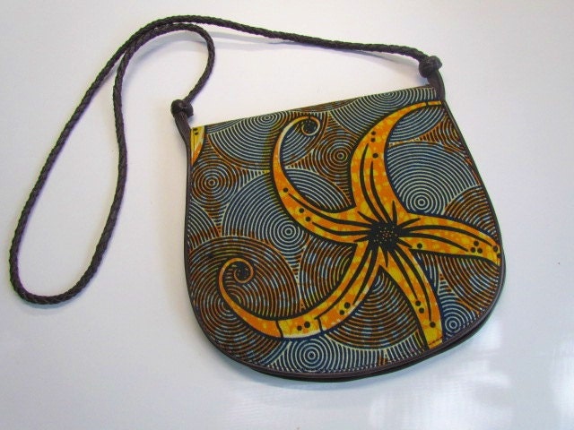 African Print Shoulder Bag