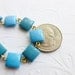 Blue Chain Bracelet