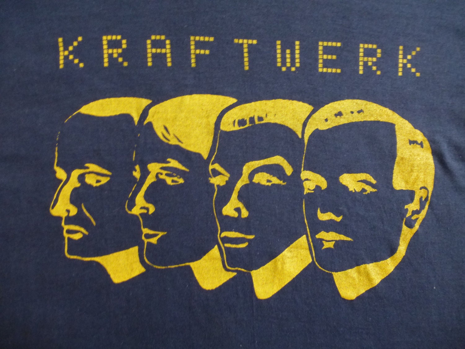 Original KRAFTWERK 1981 tour T SHIRT