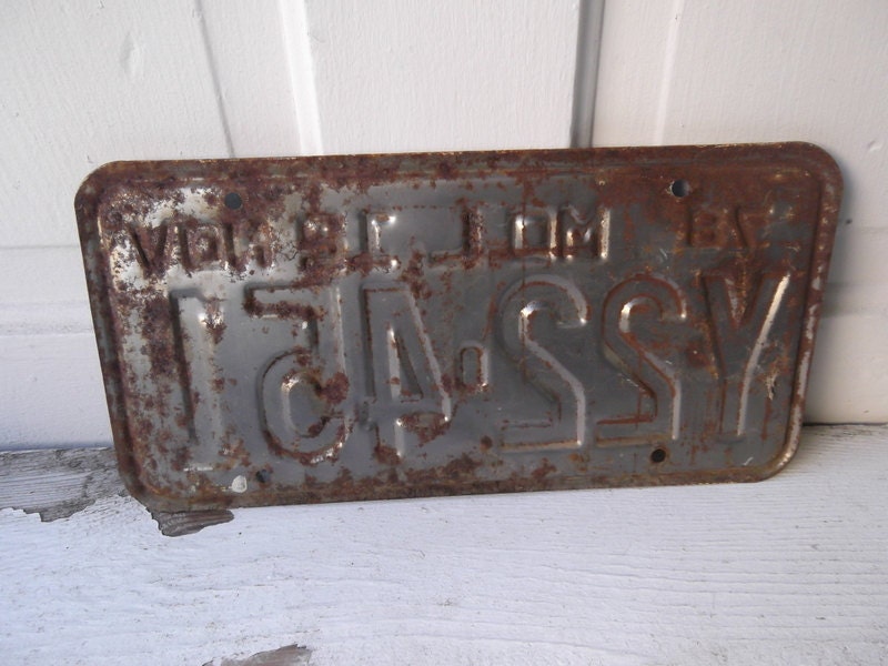 Vintage 1978 Missouri License Plate FREE SHIPPING