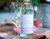 Printable Wine Label - Jenna Collection