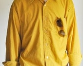 Mustard Mens Shirt