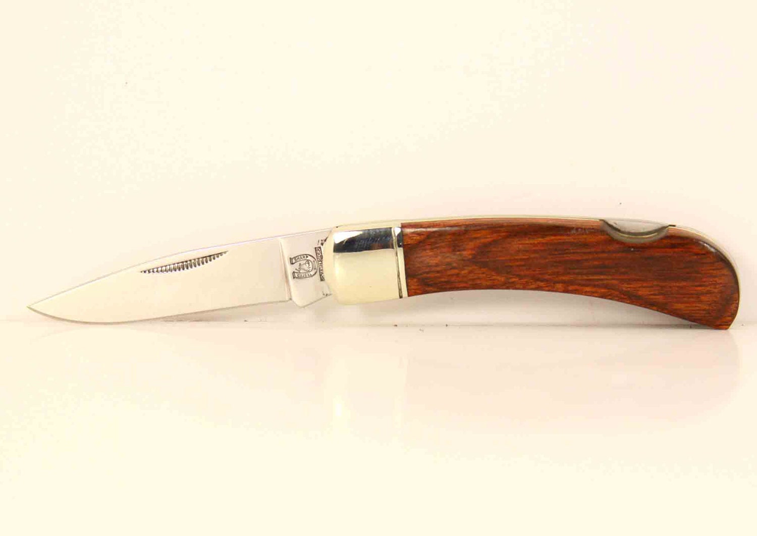 Rough Rider pocket knife with custom Rosewood handle
