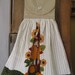 Scarecrow Kitchen Tea Towel U-Pick Top Color Hanging Kitchen Towel with Sunflowers and Scarecrow