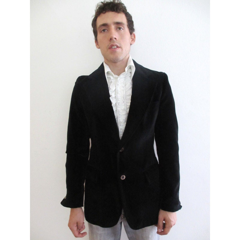 mens long blazer