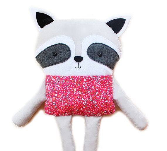 racoon sewing pattern