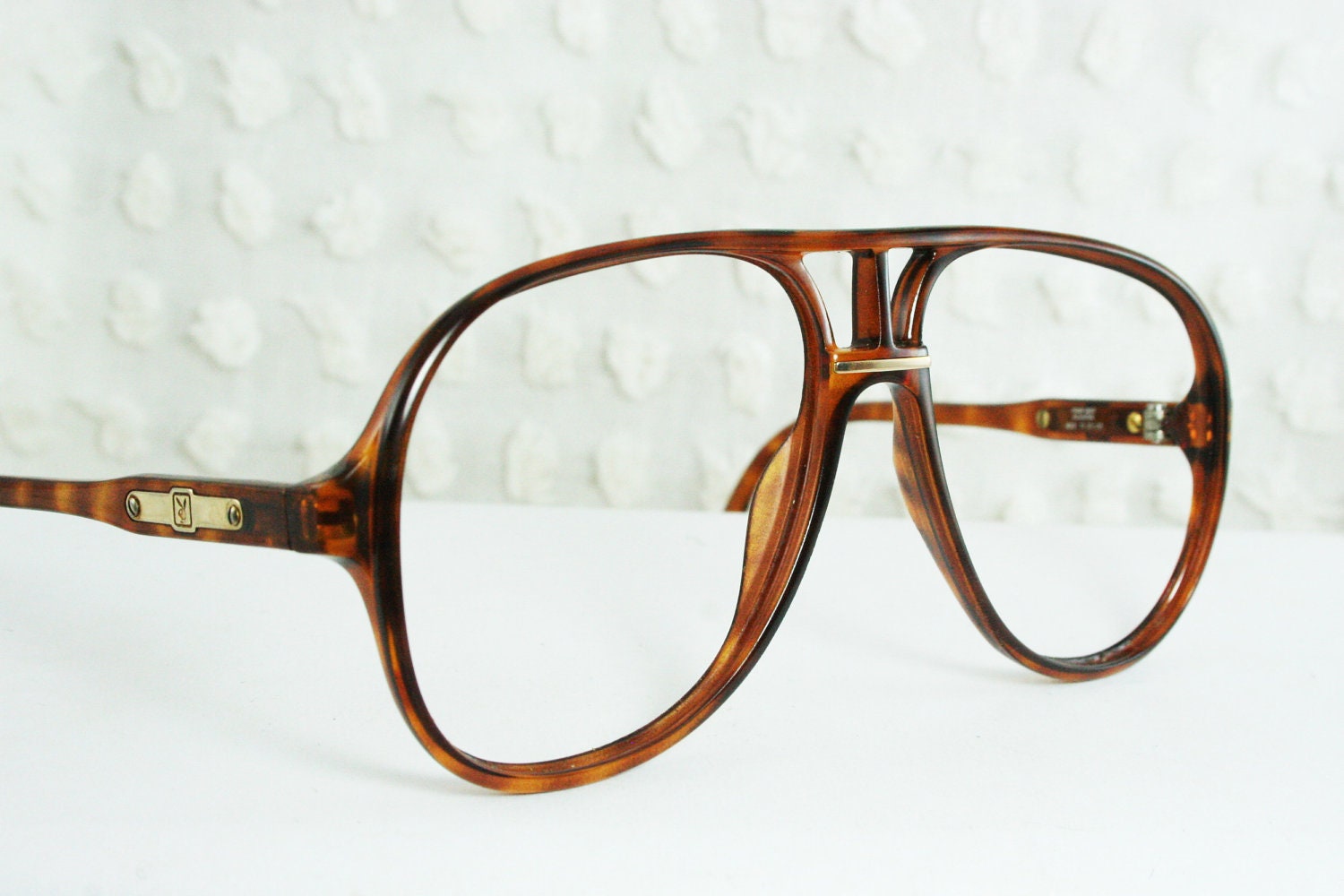 70s Glasses 1970's Aviator Eyeglasses Playboy Optyl by DIAeyewear