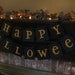 Halloween Banner Happy Halloween Black and Orange Sign Garland Handmade Halloween Photo Prop