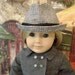 Custom Couture Fedora for Your Favorite American Girl Doll NEW