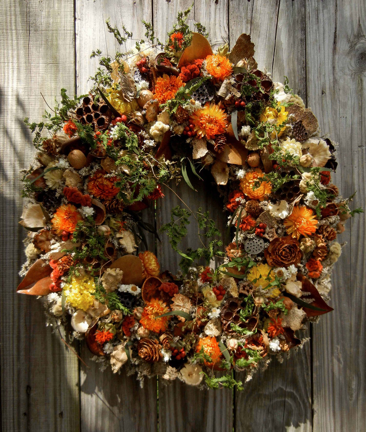 Natural Woodland Wreath | forevermore1 | Pinterest Picks - Fall Wreaths