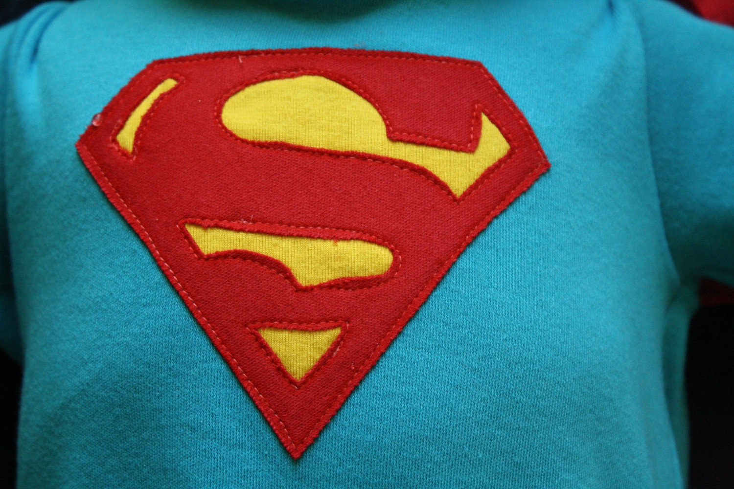 Baby Superman Bodysuit with Built-in Cape