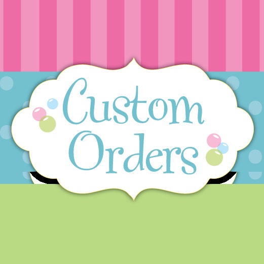 Custom headpiece order for Stephanie Arce