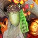 Fall Leaves Mesh Square Custom Order Wreath (for justdance01)Letter P