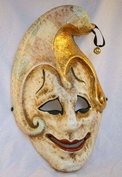 Eyes Wide Shut Mask Jester Masquerade Mask Venetian Mask