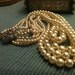 Vintage Pearl Necklace with Lovely Clasp, Needs TLC