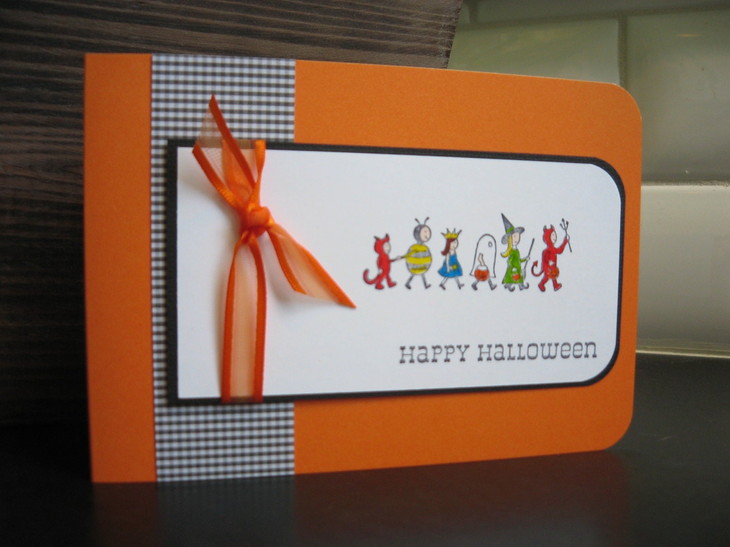 Reseved for Deidre: Halloween Card Costumes on Parade 6 Cards