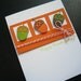 Handmade Thanksgiving Card Acorns
