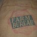 Farm Bureau Burlap Sack, Montgomery County, Bucks County, Pennsylvania