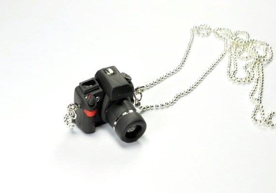 Nikon D7000 Camera miniature necklace