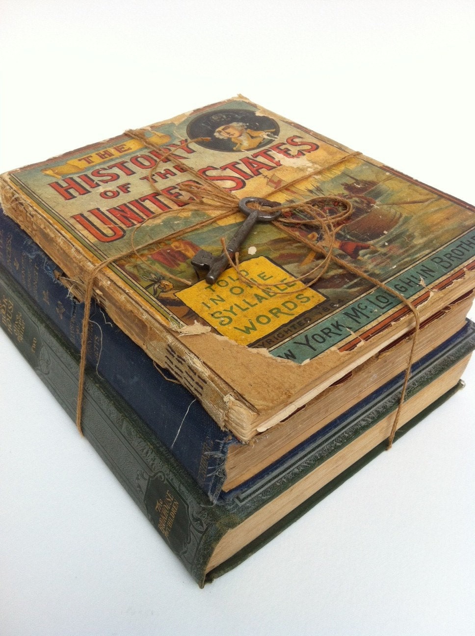 Antique Childrens Books Collection of 3