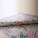 3 Sheets of Geometric Patterned Wrapping Paper - Pink, Turquoise and Grey