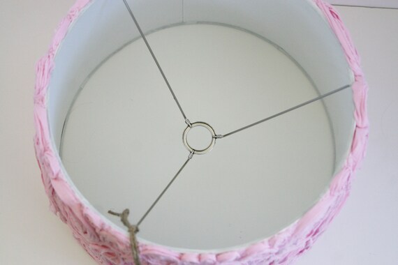 Shabby Chic Silk Floral Lamp Shade