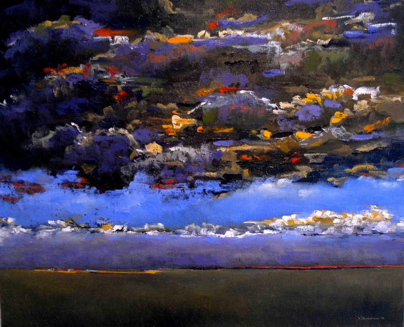 Halloween Parade - Original Oil Painting